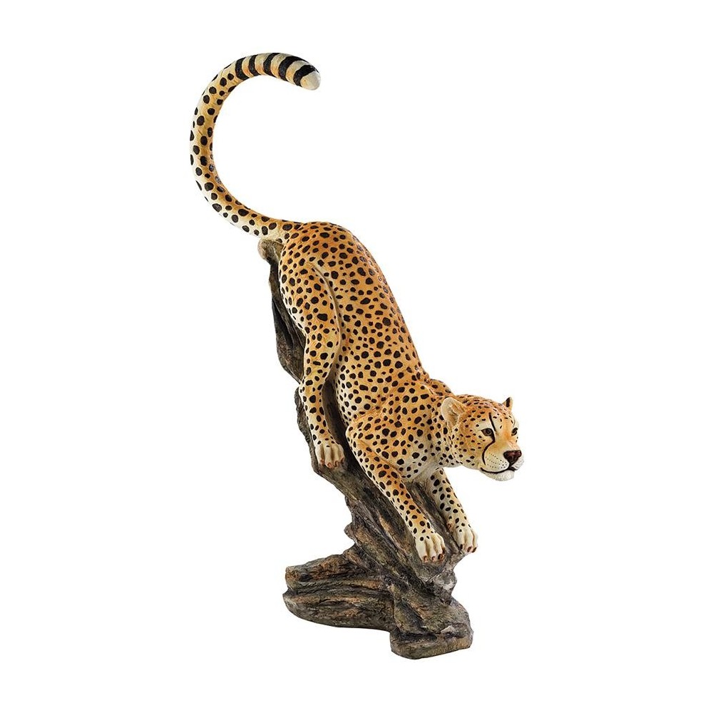 Design Toscano Stalking The Savannah Cheetah Statue