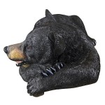 Design Toscano Lemont The Lovable Lounger Black Bear