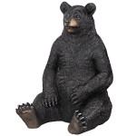 Design Toscano Bear Zerk Giant Sitting Black Bear