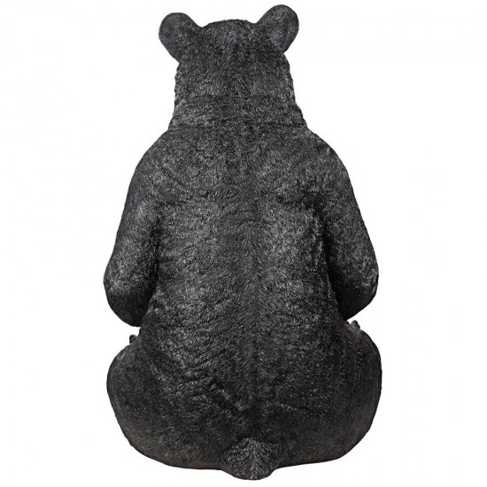 Design Toscano Bear Zerk Giant Sitting Black Bear