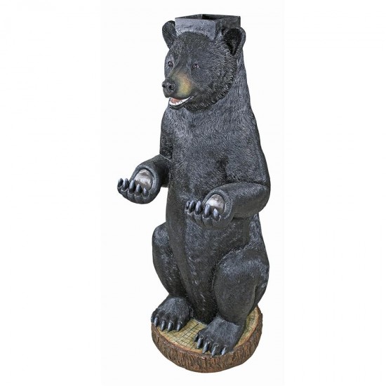 Design Toscano Postal Bear Mail Post Sleeve Statue