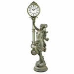 Design Toscano Verdigris Goddess Of Time Clock