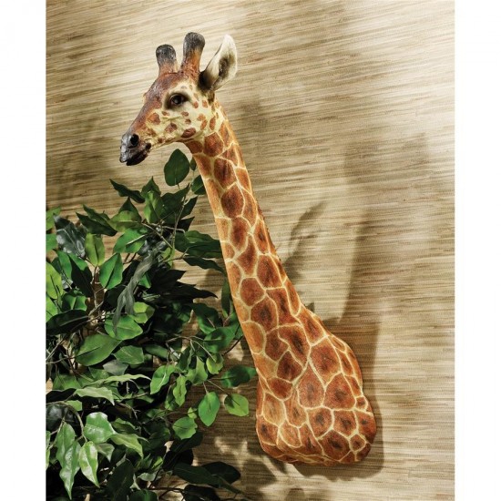 Design Toscano African Giraffe Wall Trophy