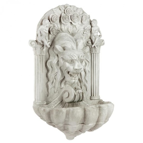 Design Toscano House Of York Lion Fountain