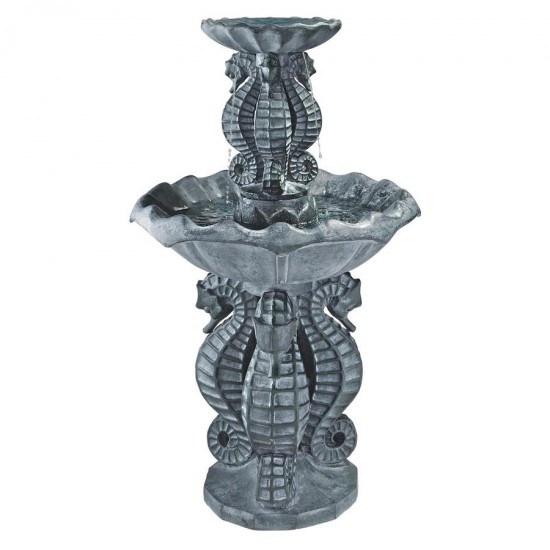 Design Toscano Spirit Of The Ocean Seahorse Fountain