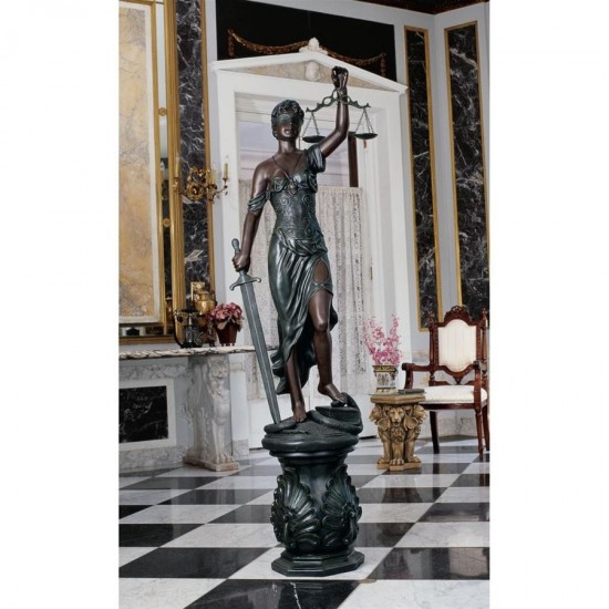 Design Toscano Grande Themis Goddess Of Justice