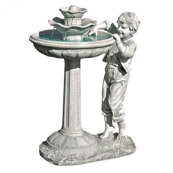 Design Toscano Childs Mischievous Splash Fountain