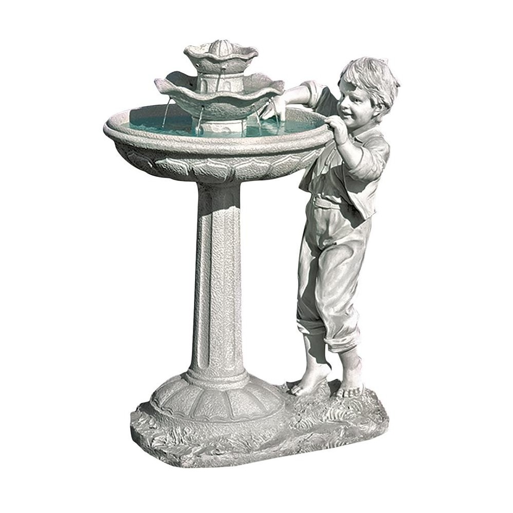 Design Toscano Childs Mischievous Splash Fountain