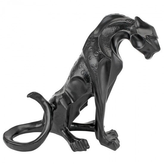 Design Toscano Rampant Tranquility Black Panther Statue