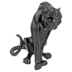 Design Toscano Rampant Tranquility Black Panther Statue