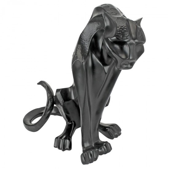 Design Toscano Rampant Tranquility Black Panther Statue