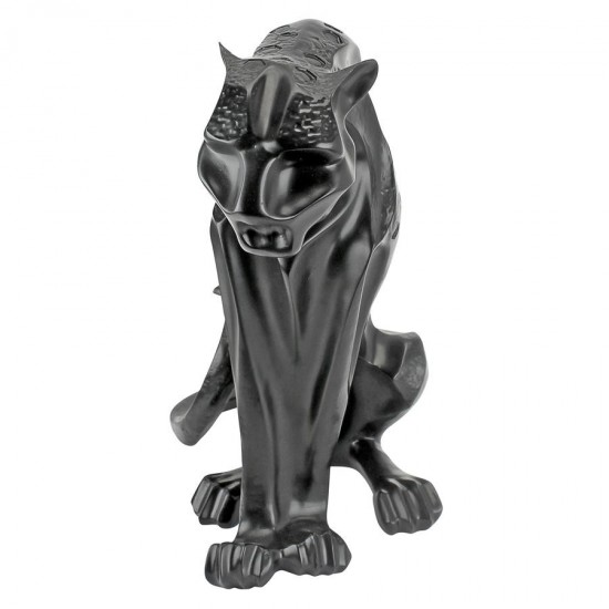 Design Toscano Rampant Tranquility Black Panther Statue