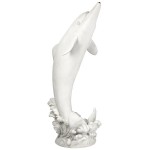 Design Toscano Large Tropical Tale Dolphin Piped Statue