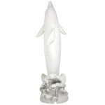 Design Toscano Large Tropical Tale Dolphin Piped Statue