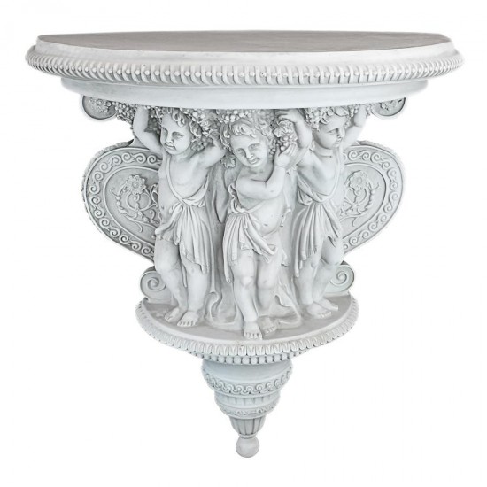 Design Toscano Cherubs Of The Wine Harvest Shelf