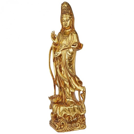 Design Toscano Golden Guan Yin Statue