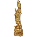 Design Toscano Golden Guan Yin Statue