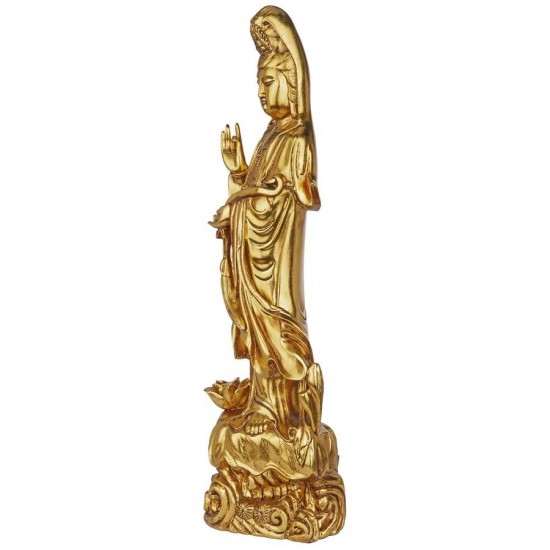 Design Toscano Golden Guan Yin Statue