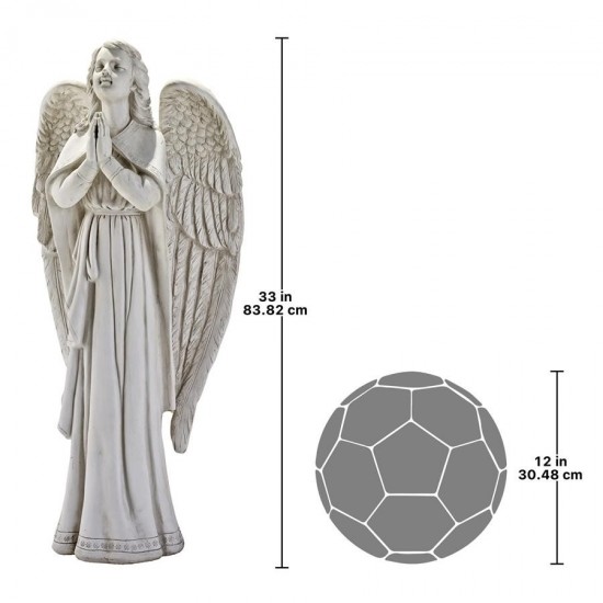 Design Toscano Large Divine Guidance Angel Statue