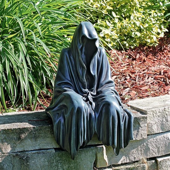 Design Toscano Large Reaping Solace Creeper Sitting Statue