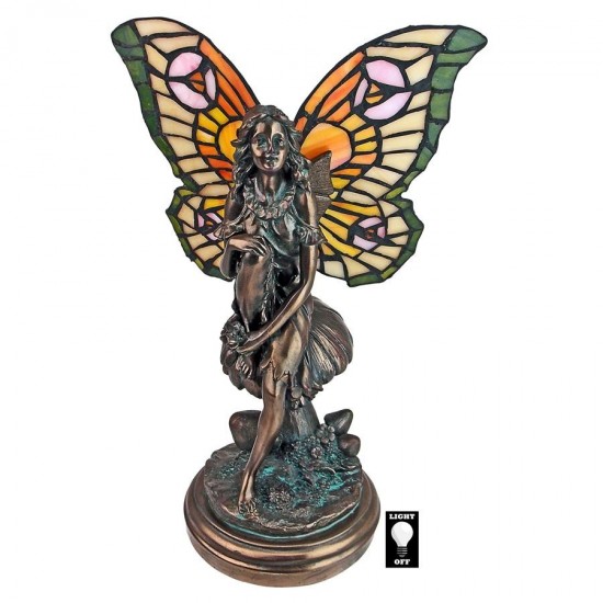 Design Toscano Fairy Of The Glen Lamp
