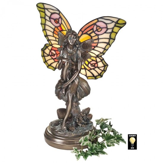 Design Toscano Fairy Of The Glen Lamp