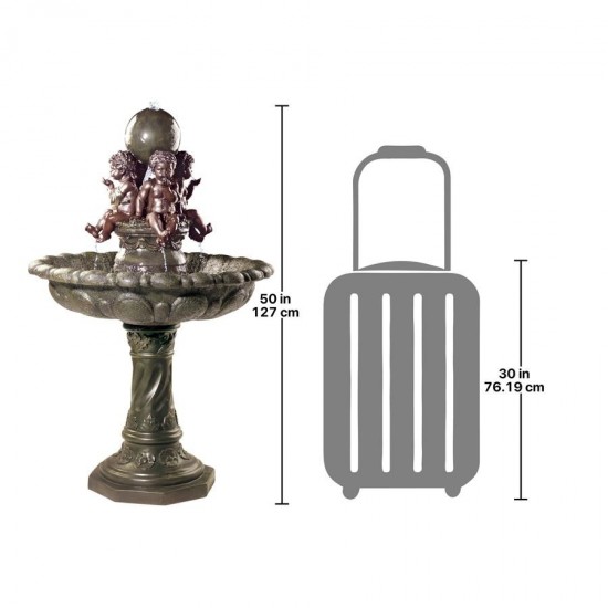 Design Toscano Four Splashing Putti Fountain