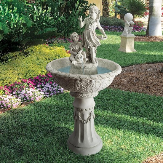 Design Toscano Natures Children Fountain