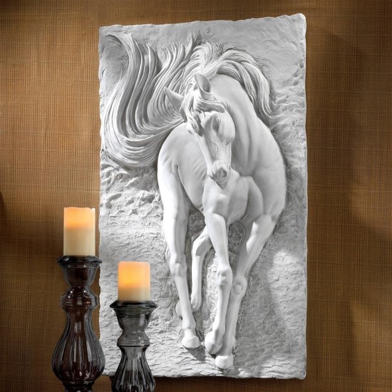 Design Toscano Equine Grandeur Horse Frieze