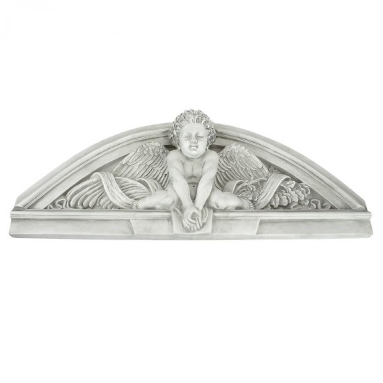 Design Toscano Cherubs Grande Welcome Pediment