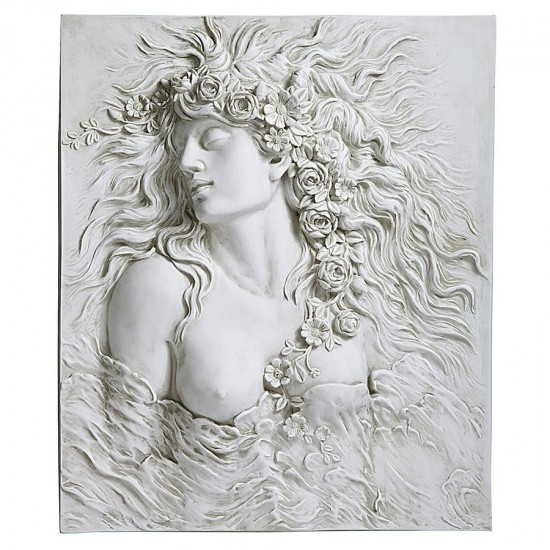 Design Toscano Ophelias Desire Wall Sculpture