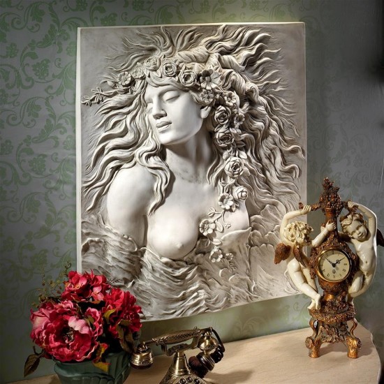 Design Toscano Ophelias Desire Wall Sculpture