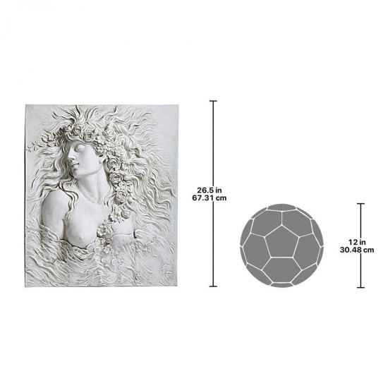 Design Toscano Ophelias Desire Wall Sculpture