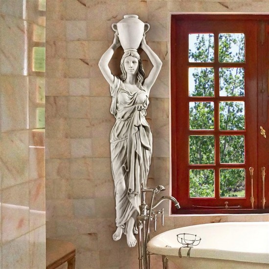 Design Toscano Dione The Water Goddess Wall Sculpture