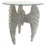 Design Toscano Angel Wings At Our Feet Table