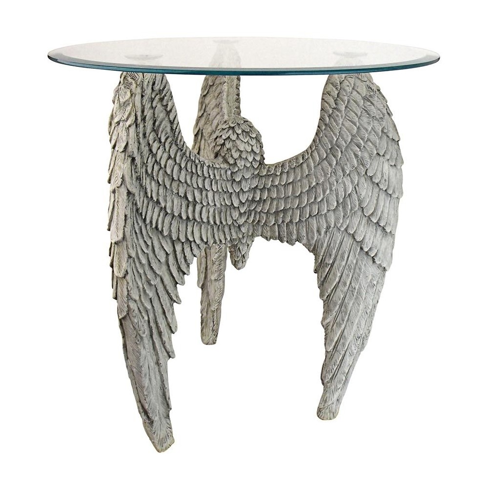 Design Toscano Angel Wings At Our Feet Table