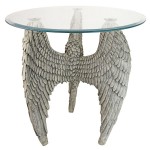 Design Toscano Angel Wings At Our Feet Table