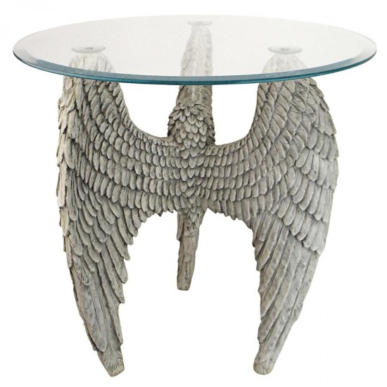 Design Toscano Angel Wings At Our Feet Table