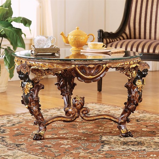 Design Toscano Louis Xiv Cocktail Table