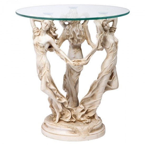 Design Toscano The Three Muses Of Ancient Greece Table