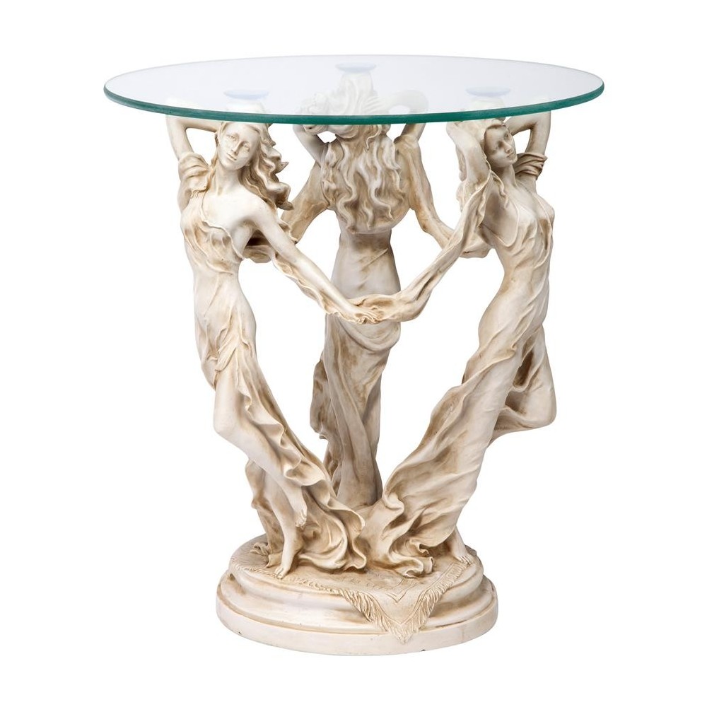 Design Toscano The Three Muses Of Ancient Greece Table