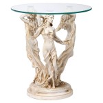 Design Toscano The Three Muses Of Ancient Greece Table