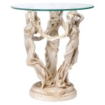 Design Toscano The Three Muses Of Ancient Greece Table