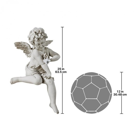 Design Toscano Peaceful Presence Garden Angel Sitter