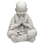 Design Toscano Praying Baby Buddha Asian Garden Statue