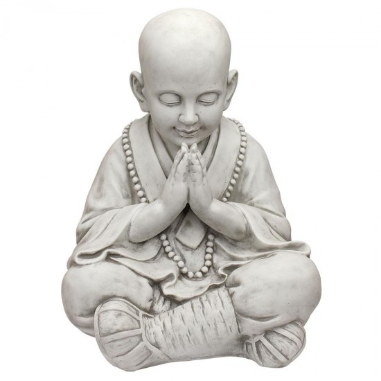 Design Toscano Praying Baby Buddha Asian Garden Statue