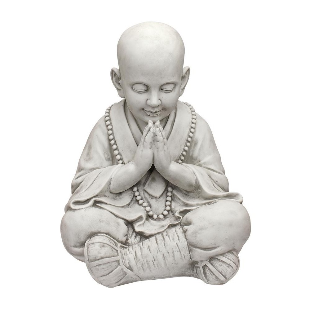 Design Toscano Praying Baby Buddha Asian Garden Statue Design Toscano Praying Baby Buddha Asian Garden Statue