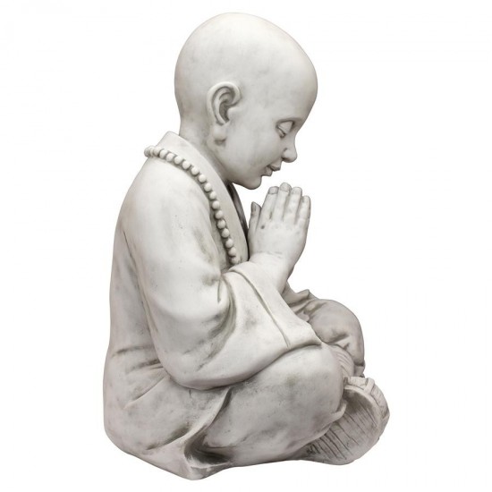 Design Toscano Praying Baby Buddha Asian Garden Statue