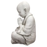 Design Toscano Praying Baby Buddha Asian Garden Statue