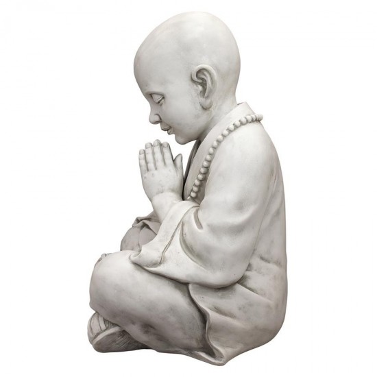 Design Toscano Praying Baby Buddha Asian Garden Statue
